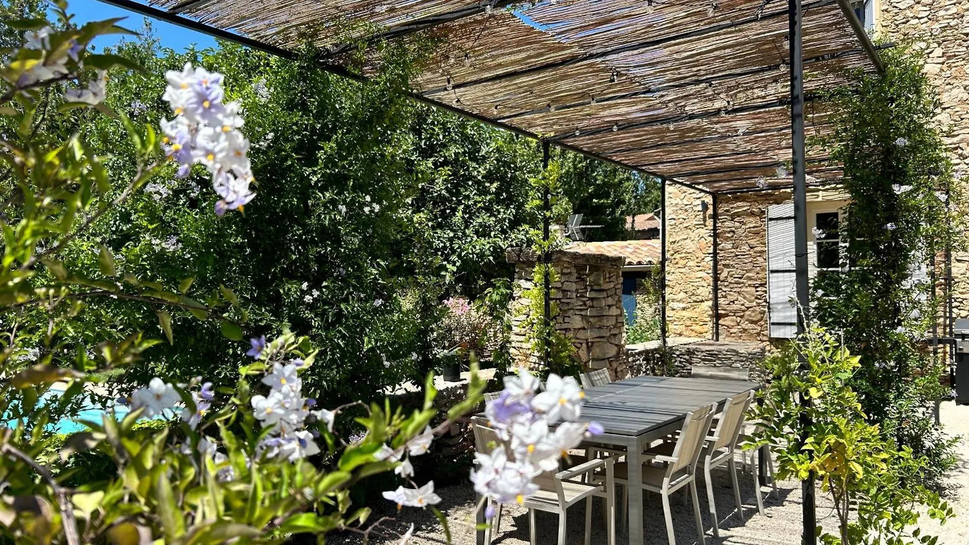 Provenzalisches Landhaus Les Martinets Am Fusse Des Mont Ventoux Villes-sur-Auzon Γαλλία